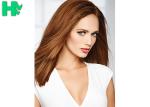 Popular Brown Color Synthetic Front Lace Wigs High Temperature Fiber Straight