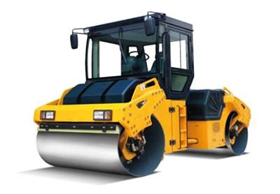 Mini Vibrating Roller Compactor GYD102J Hydraulic 10 Ton For Government Road