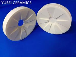 Quality High Hardness Ceramic Round Plate , High Temperature Ceramic Disc wholesale