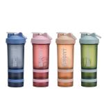 Personalised Transparent 700ml Protein Shaker Bottle For Gym