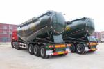 3 axles 60tons flour cement bulk tank semi trailer tanker truck trailers from