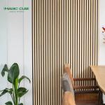 2400*600*21 mm Akupanel Soundproofing Panel for Interior Wall Veneer Wooden