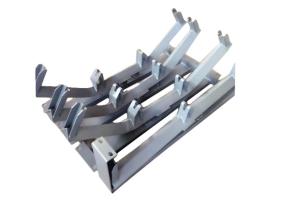 Quality Self Aligning Conveyor Idler Bracket Steel Support Frame For Belt Systems wholesale