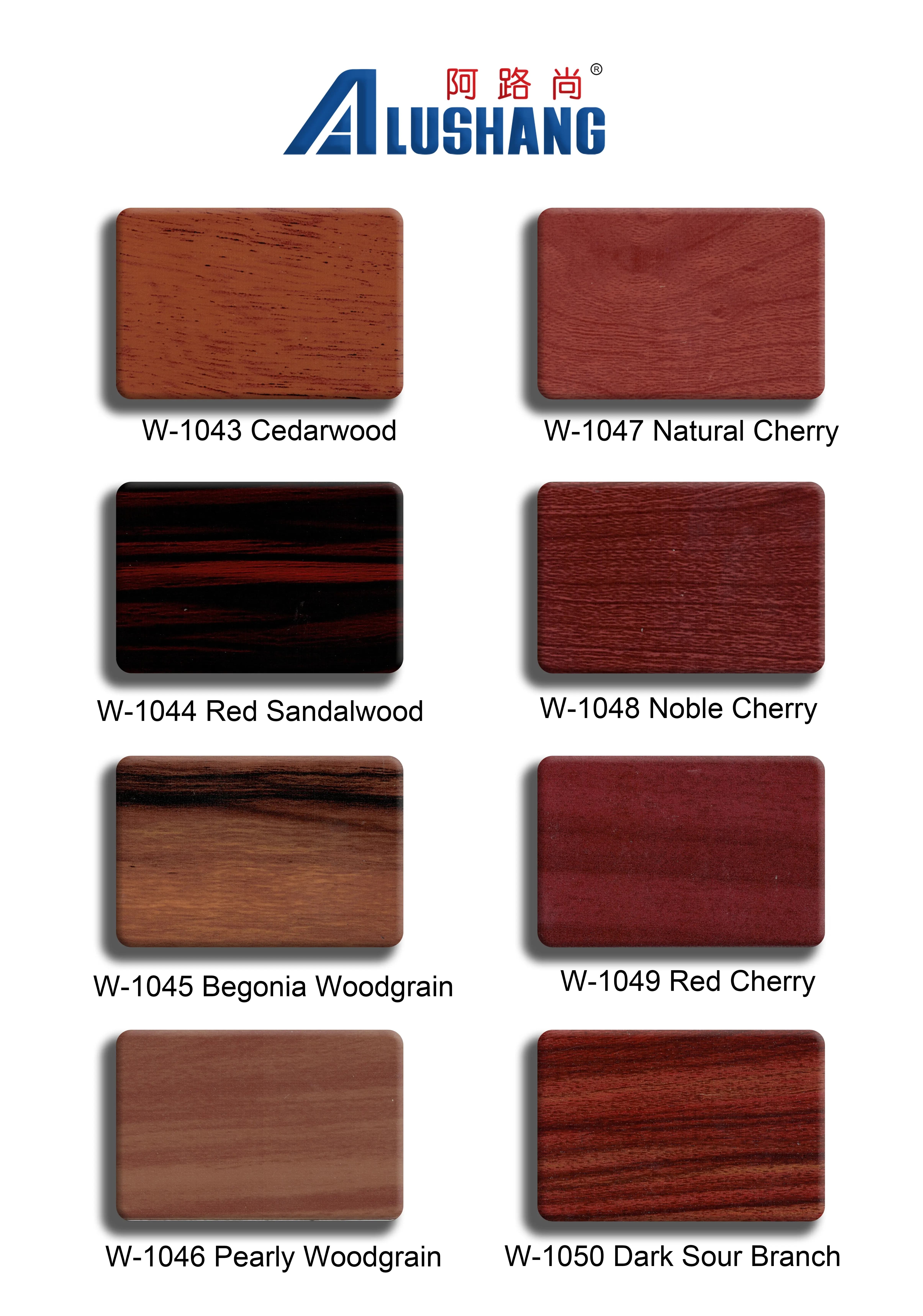 Aluminum Skin 0.25mm 4mm Acp Polyethylene Mahogany Water-Proof PE Aluminum Composite Panel 1.22*2.44m Per Sheet