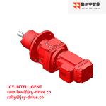 RM57DRN80M4 Helical Inline Drive Gear Motor 80.55 M1