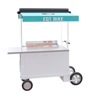 Quality Easy Cleaning Ice Cream Scooter Food Cart With Food Grade Safe Water Pump wholesale