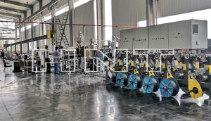 Quality ISO9001 Elevator Traveling Cable Extrusion Line Single Screw Flat / Lift Cable wholesale