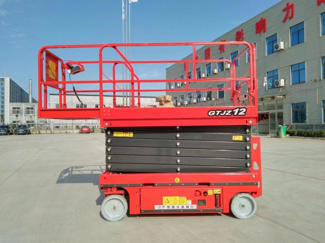 Electric Scissor Lift 500lb 705lb 1200lb Aerial Work Platforms