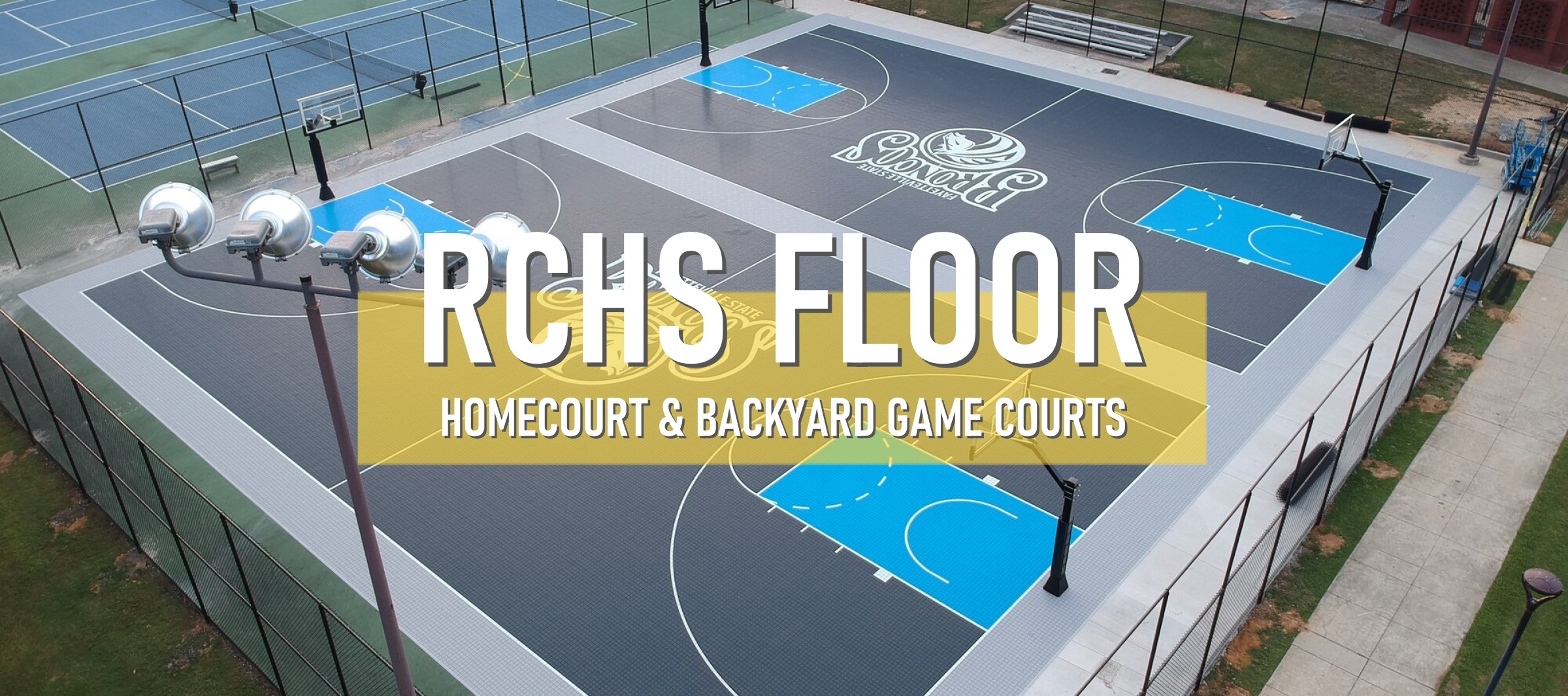 Outdoor Sports Rubber Pvc RCHS Basketball Court Flooring Wood Sports