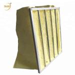 F7 F8 F9 Nonwoven Fabric Micro Glass Fiber Paint Booth Pocket Air Filters