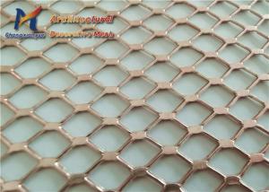 Quality Laminated Decorative Expanded Metal Mesh 1.0mm Steel Expanded Metal Sheet Flattened wholesale