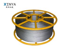 Quality Hexagon Anti Twisted Pilot Rope Galvanised Steel Wire Rope With 12 Strands wholesale