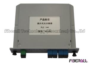 Quality SM G657A1 Fiber Optic PLC Splitter Wall Mounted LGX Box Type For FMS wholesale