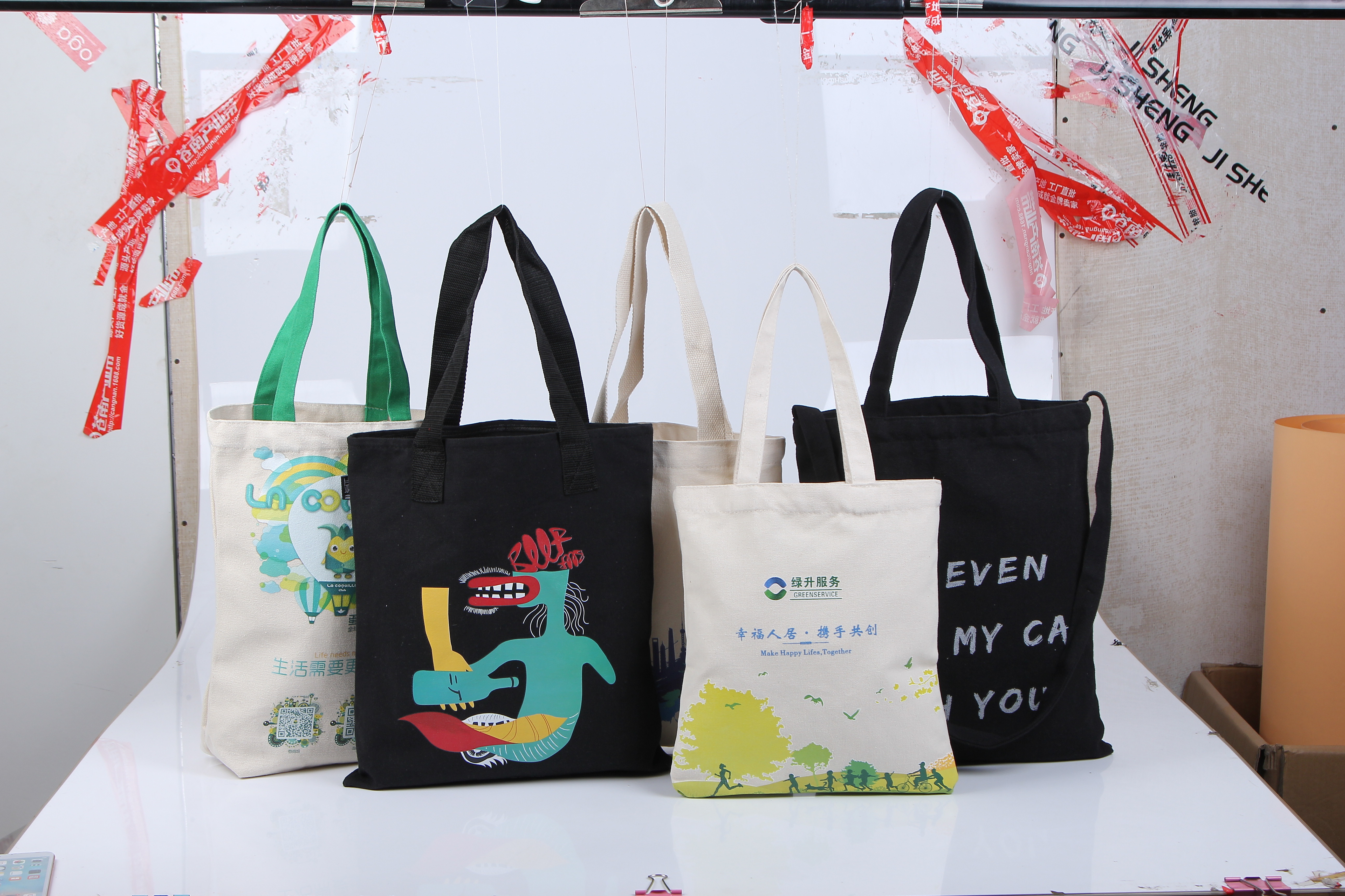 recycled shopping Natural cotton bag/cotton bag with printing logo