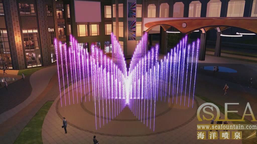 Effortlessly Control the Music and Colors of Our Stainless Steel 304 Floor Fountains