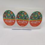 Silver Foil Printable Vinyl Sticker Paper Jars Decorative Waterproof Sticker