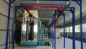 Quality 13KW Spray Coating Line 3Hp Water Chilling Power For Zinc Flake Paints DX 3 Series wholesale