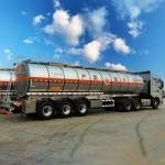 3 Axles 43500 Liters 28t Water Tank Trailers