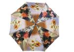 Compact Rainmate Umbrella , Travel Sun Umbrella Custom Prints Satin Fabric