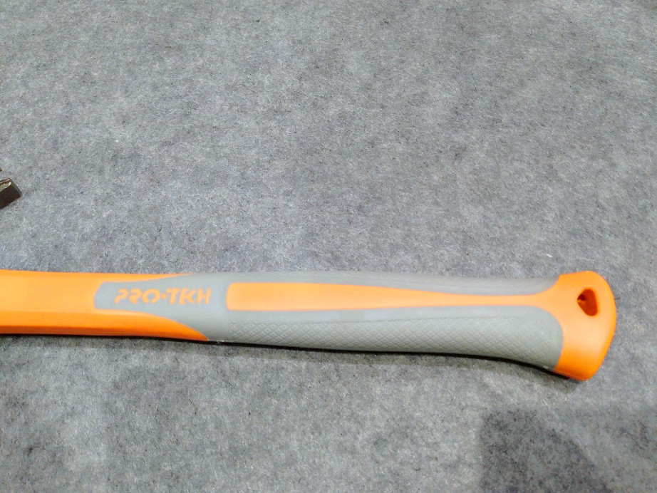 8OZ-24OZ steel claw hammer( XL0009) with polishing surface and durable double color rubber handle