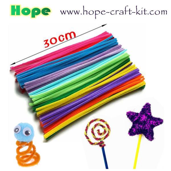 6mm, 7mm, 8mm, 9mm Pipe Cleaners, Chenille Stems for hobbies & kids DIY hand