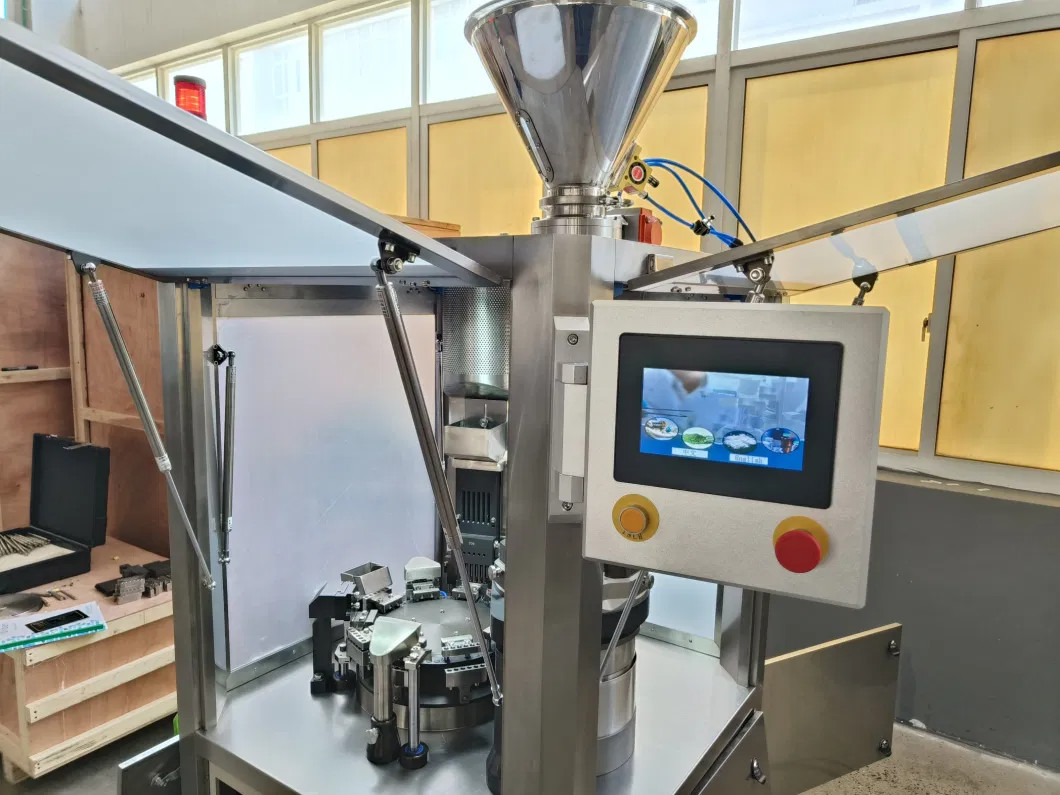 24000pcs/H Capsule Filling Machine 380V Fully Computerized Automatic Capsule Filling