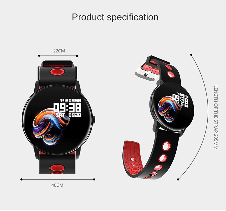 Smart Ring Bluetooth H25 Waterproof Sports Smartwatch Smart Bracelet For Apple