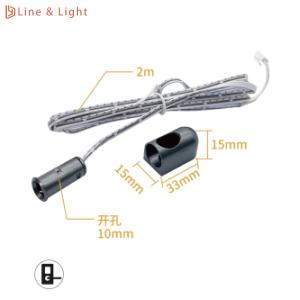 Quality DC 12-24V LED Cabinet Light Door Switch Recessed / Surface Wireless Door Sensor wholesale
