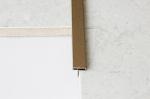 SS304 T Shaped 1mm 12mm Stainless Steel Tile Trim Mirror Rose Gold Decorative