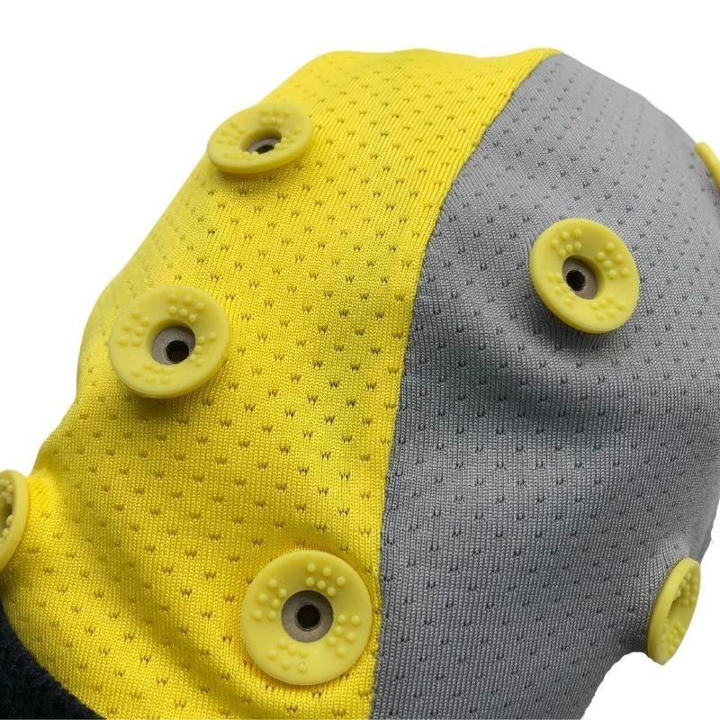 BESDATA portable sports wireless active dry electrode blank skull EEG electrode cap for reseach and neurofeedback