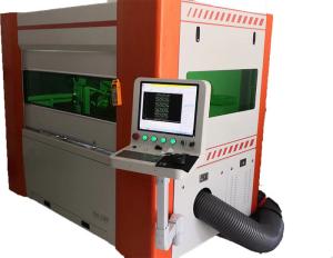 China High Presision CNC Fiber Laser Cutting Machine 600*1200mm Small Size on sale