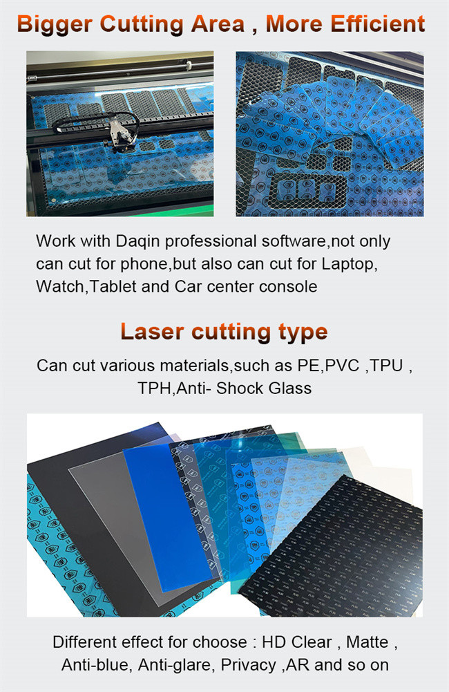 High Accuracy Daqin Laser Cutting Machine Home Based Industrial CO2 CNC Software Cut Business
