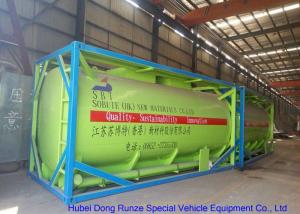 Quality Fluoboric Acid Transport Tank Container 20FT , ISO Bulk Container For Shipping wholesale