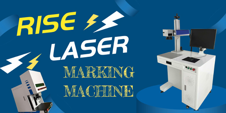 50w 100w 1.5mj Fiber Laser Marker Deep Engraving Air Cooling For Nameplate Jewelry Metal