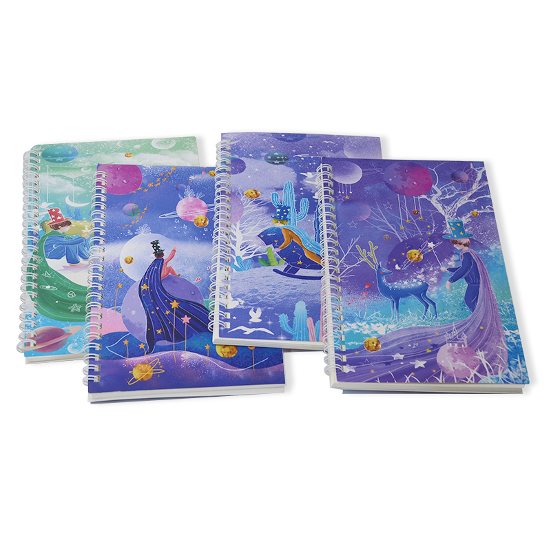 2021 Cute 3D Cartoon Design Hard Cover Diary Notebook for Student LOGO Customized Logo