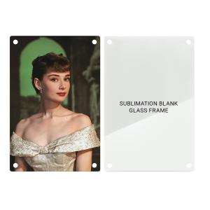 Quality Customized Sublimation Glass Blanks Sublimation Glass Photo Frame Elegant wholesale