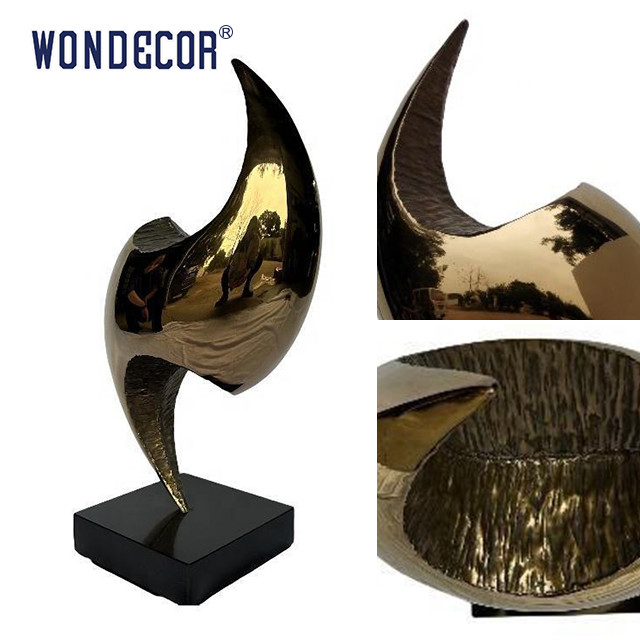 Customized Indoor Home Abstract Geometric Stainless Steel Sculpture