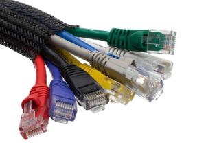 Quality Abrasion Resistant Automotive Braided Sleeving Office Line Wiring Harness Management wholesale