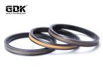 SPGW-Pistion Packing Seal PTFE+NBR+NY Bronze color For Excavator Machine