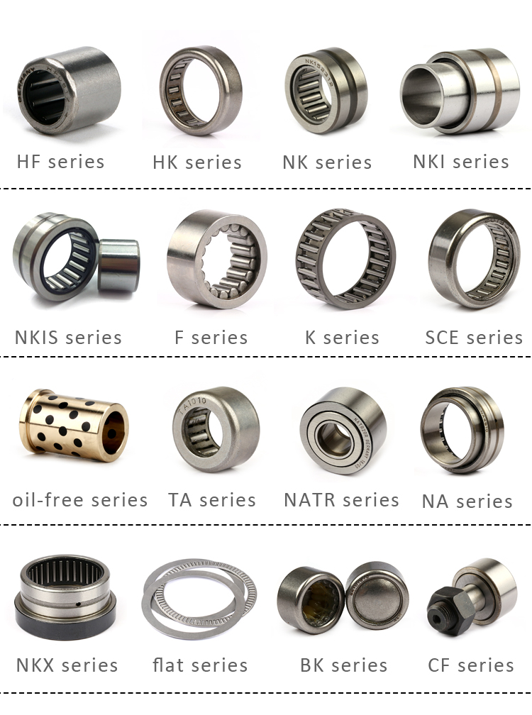 OTOTRI Single Row Needle Roller Bearing K22x30x15tn