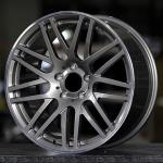 Mesh design gray paint 18 inch automobile rim forged alloy wheel 20 inch