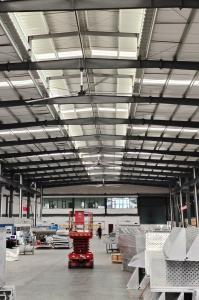 Quality 2.5M To 7.3M Ceiling Mounted PMSM Fans For Industrial / Commercial Ventilation wholesale