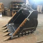 Industry 3.5cbm Cat Heavy Duty Excavator Buckets HRC52 Excavator Bucket With