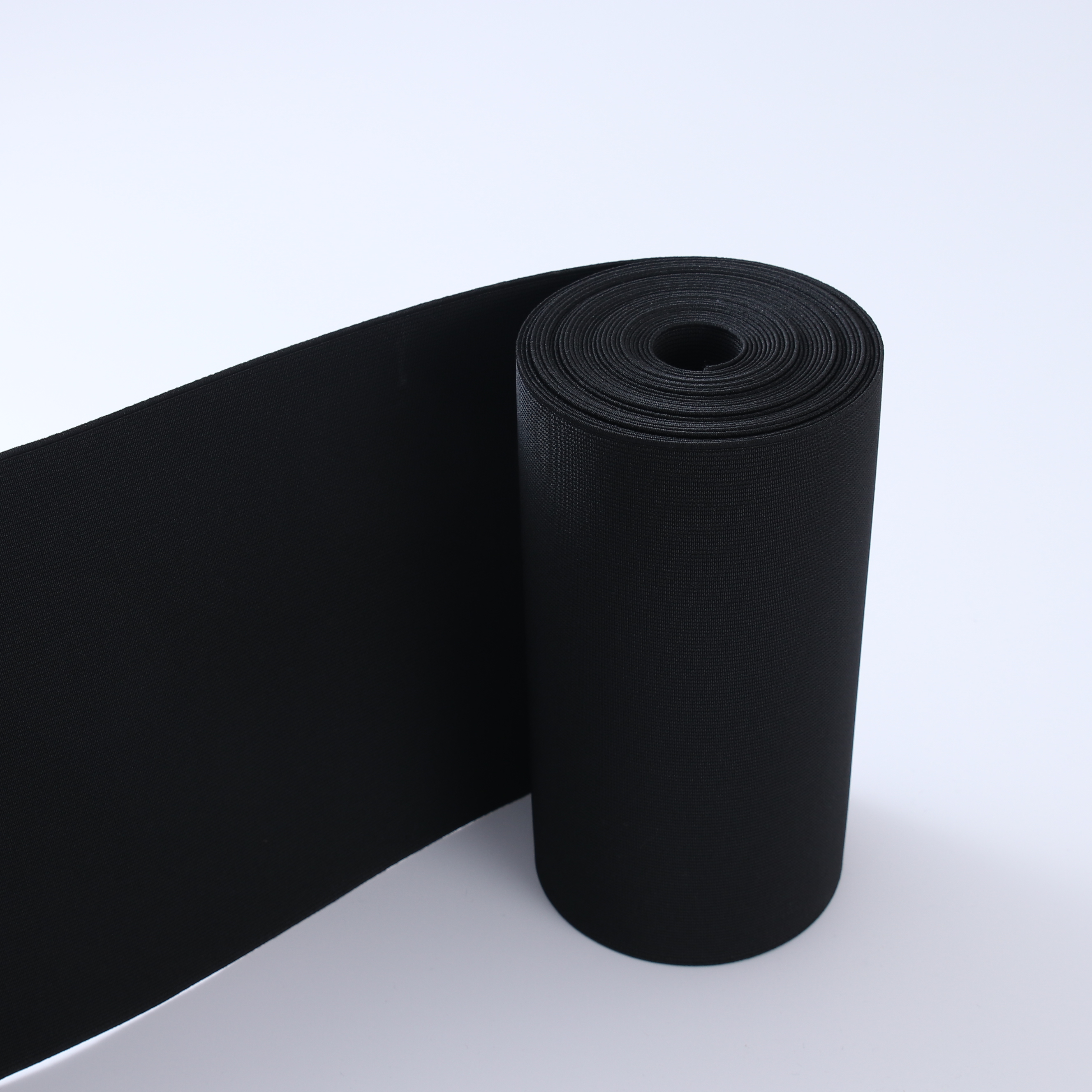 Factory custom polyester rubber elastic band webbing for sewing support belt shoes