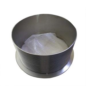 Quality Rectangle Hole Shape Sieve Screen For Paper Industry With Seam Size 0.1-0.55 wholesale