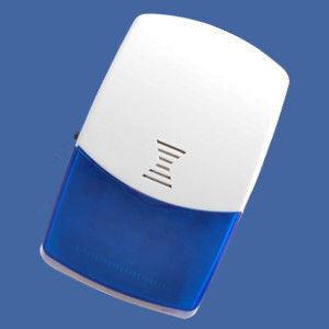 Quality Wireless GSM siren in blue suitable for wireless gsm home burglar alarms wholesale