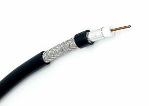 Quality RG6U 75 Ohm Coaxial Cable 18 AWG CCS Double Shield For CATV Telecom wholesale