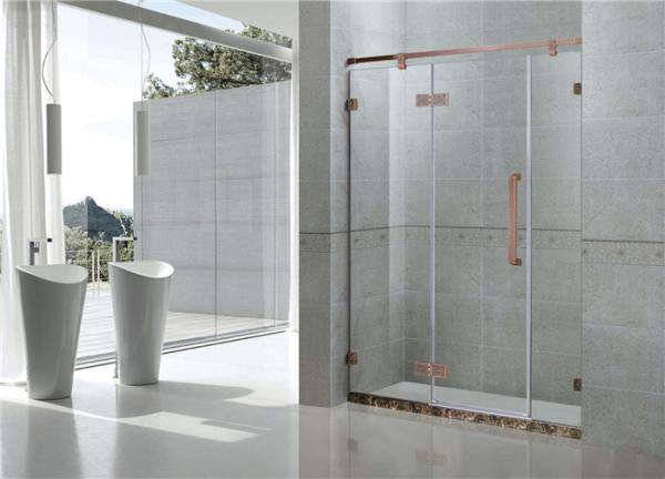 Customized Frameless Swing Shower Screens Hinge Stainless Steel Marterials for