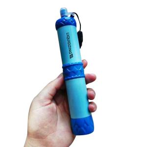 Quality LIQUIDZING Water Filter Straw Outdoor Water Filtration System Portable Water Purifier wholesale