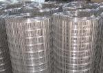 4mm 304 316 316l Stainless Steel Welded Wire Mesh Silver For Animal Cage